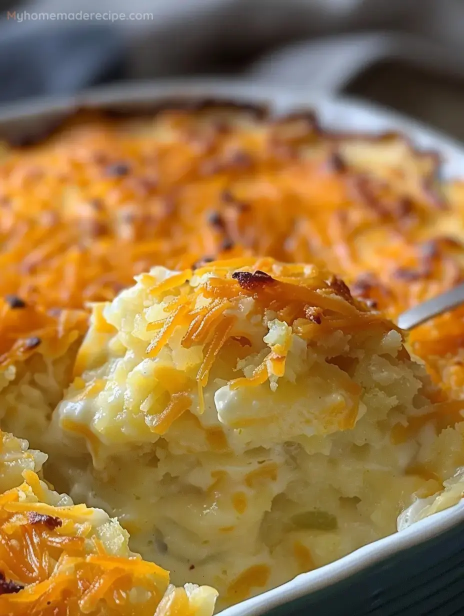 Savor The Ultimate Cheesy Hashbrown Casserole Today