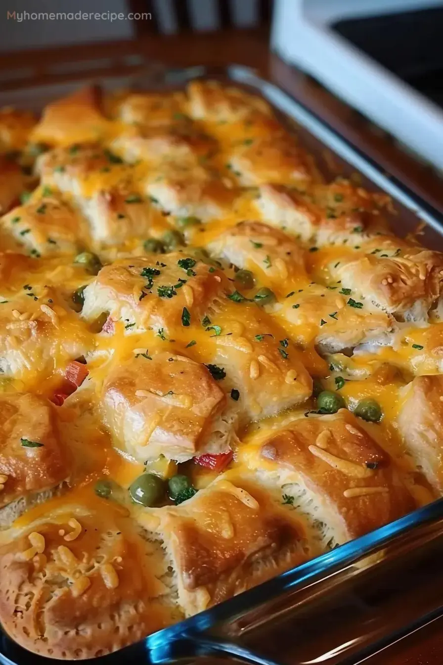 Unforgettable Chicken Pot Pie Bake