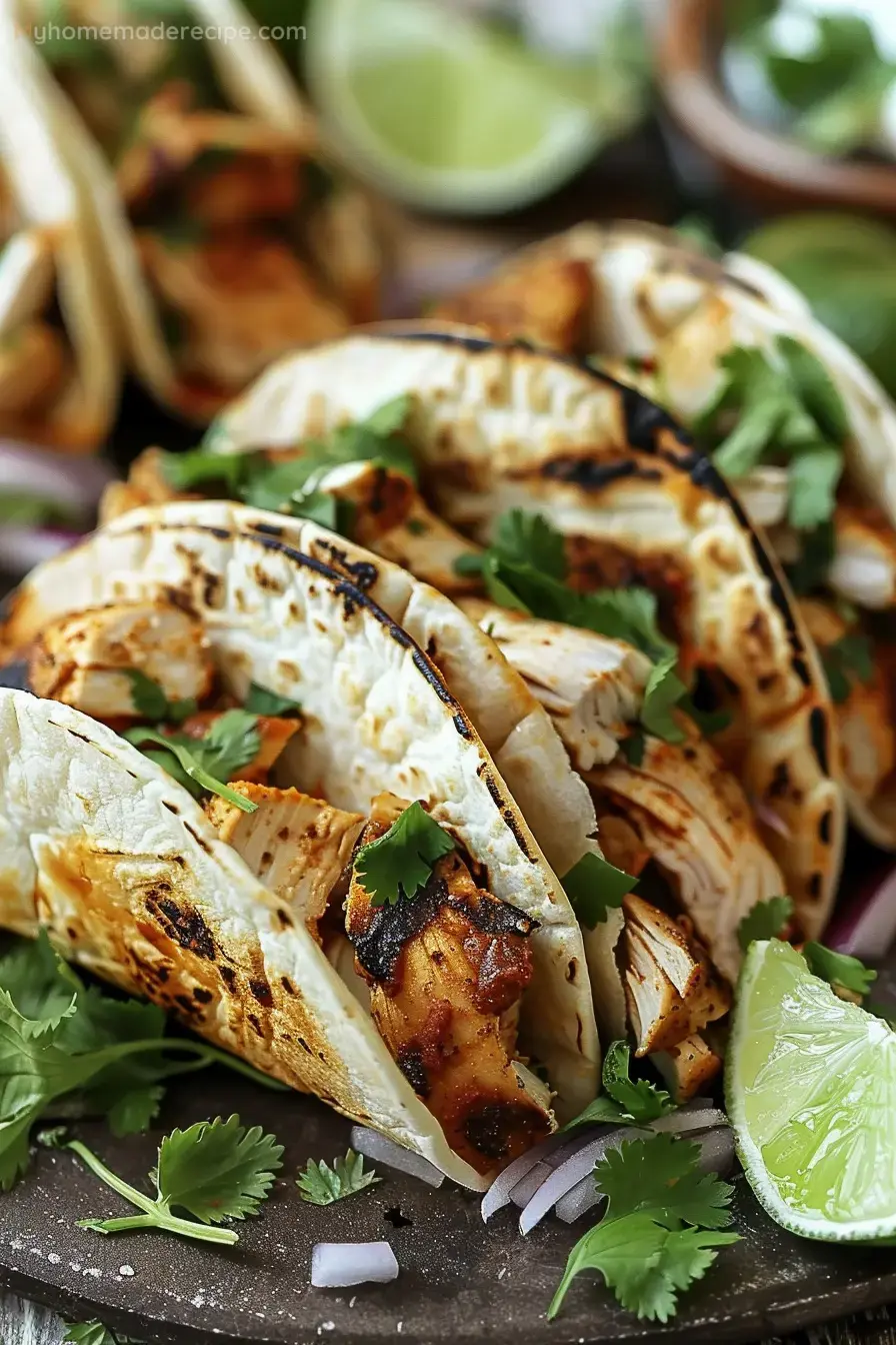 Savor The Delight: Chicken Street Tacos