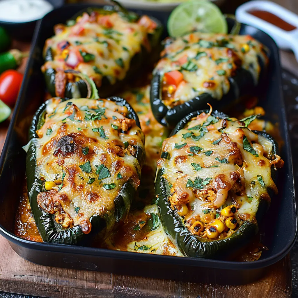 Flavorful Chicken and Poblano Delight