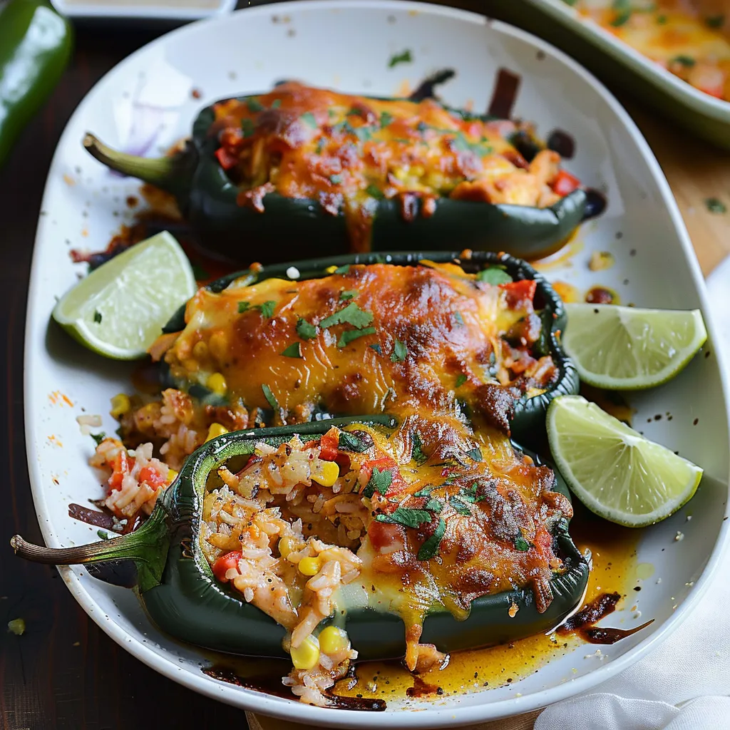 Flavorful Chicken and Poblano Delight