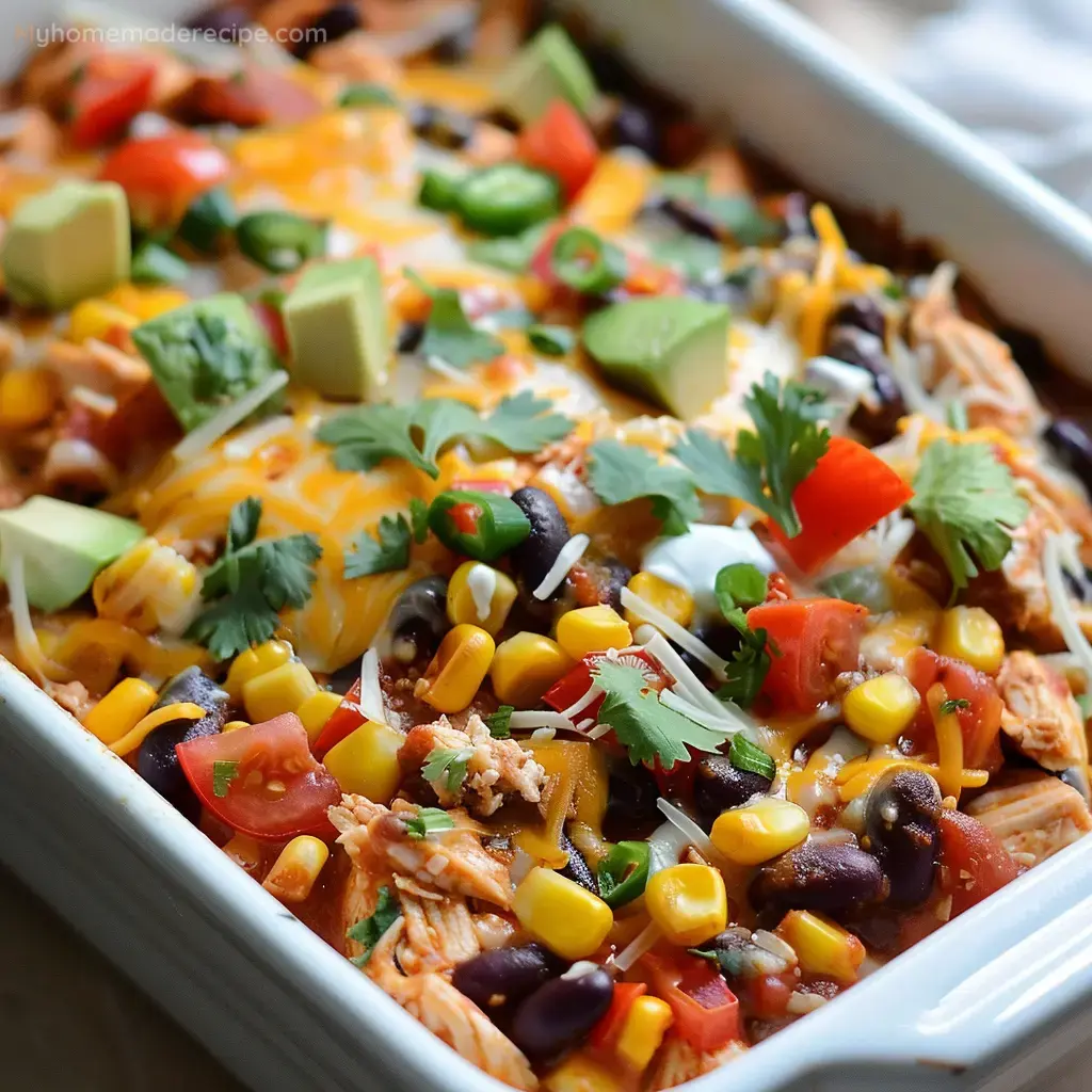 Delicious Chili Chicken Casserole