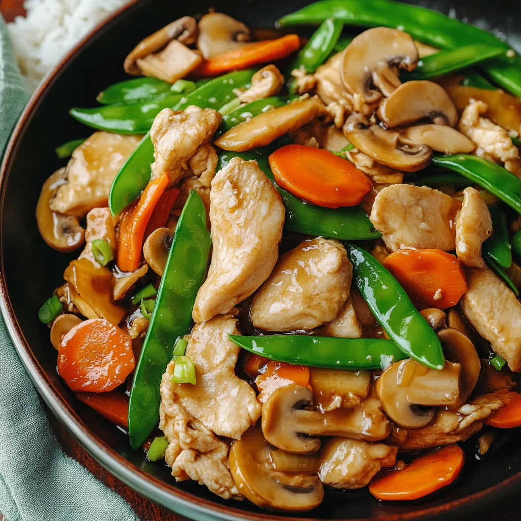Authentic Moo Goo Gai Pan