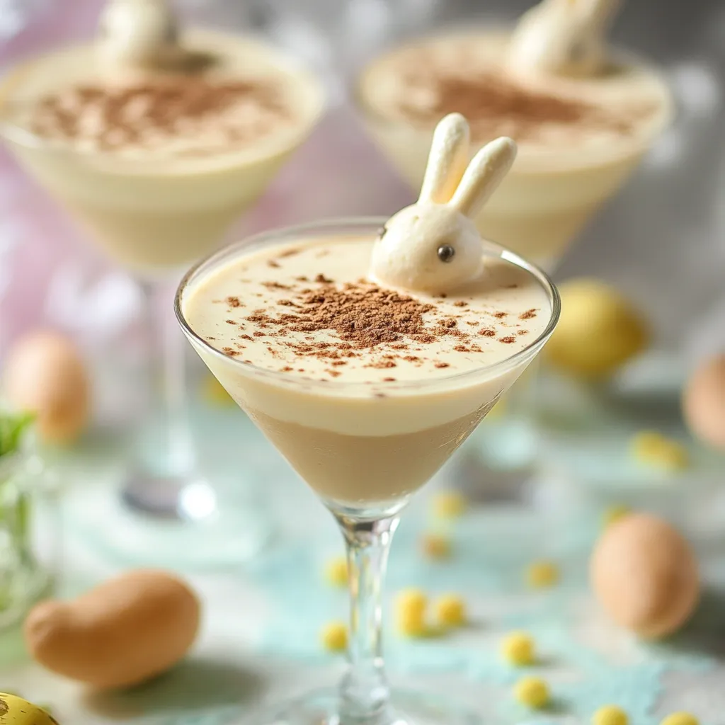 Indulgent Chocolate Bunny Cocktail