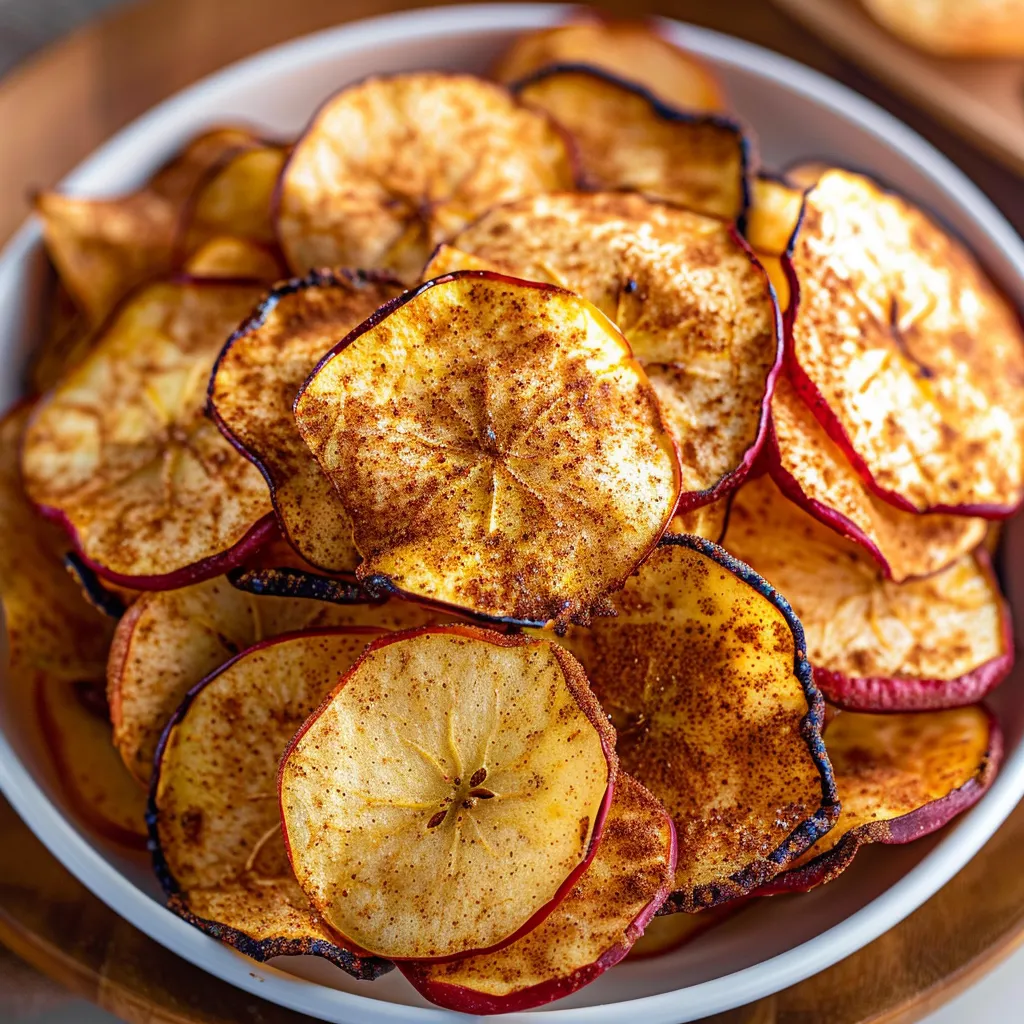 Homemade Cinnamon Apple Chips