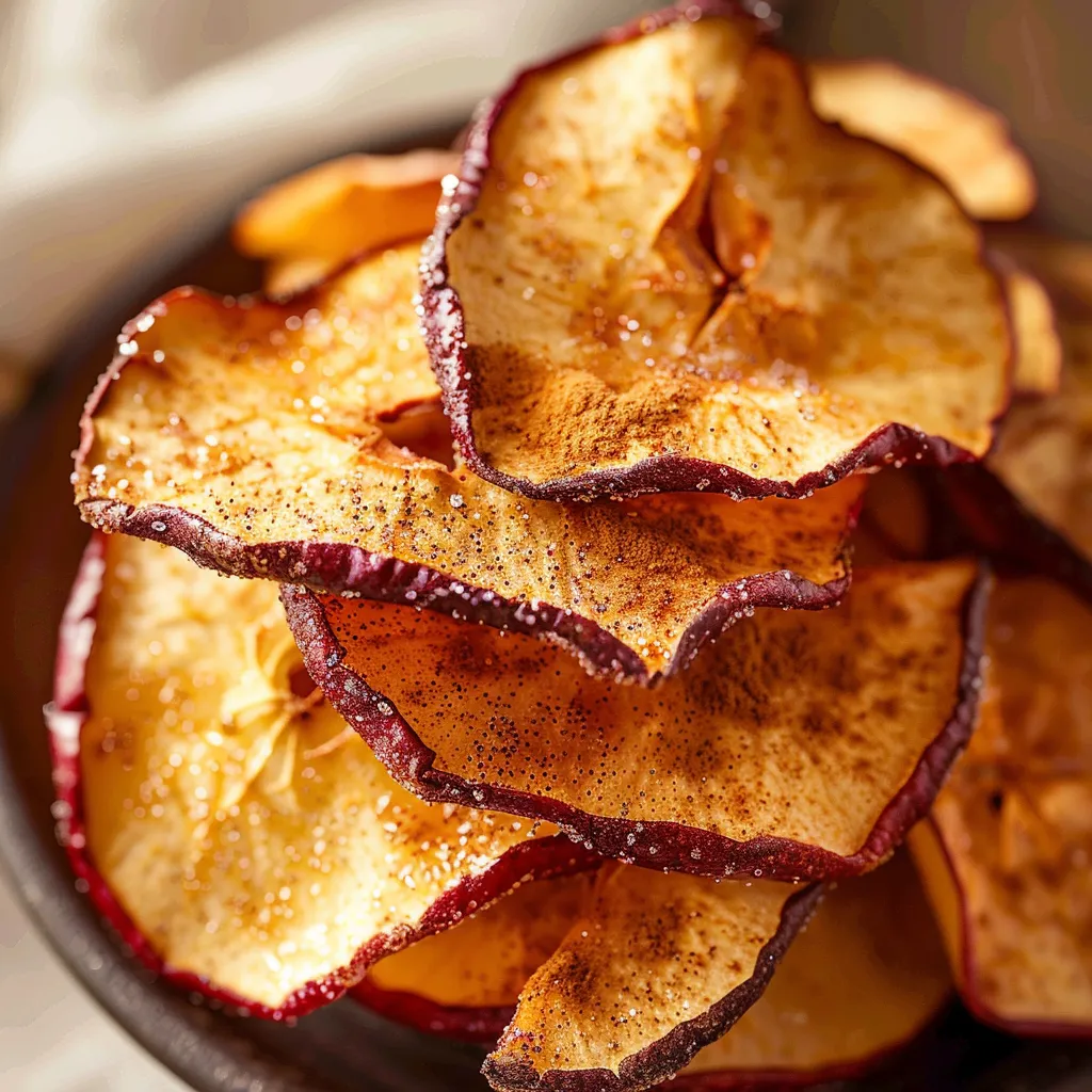 Homemade Cinnamon Apple Chips