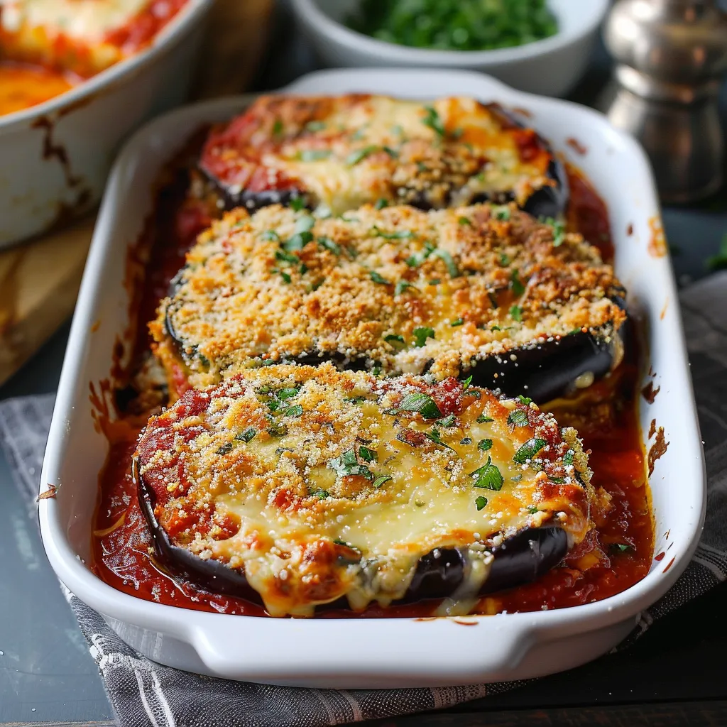 Classic Eggplant Parmesan