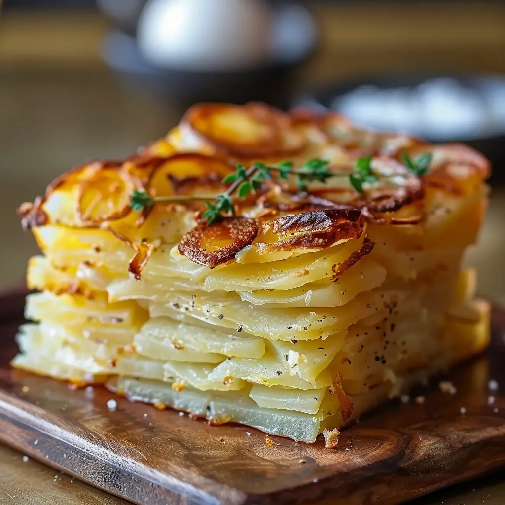 Classic Potato Kugel with Crispy Crust