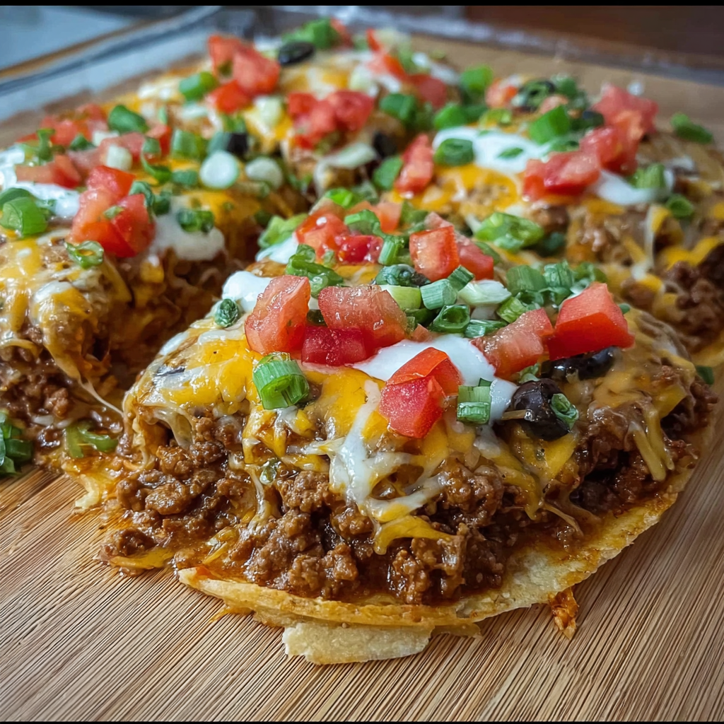 Homestyle Mexican Pizza with Taco Bell-Inspired Flavors