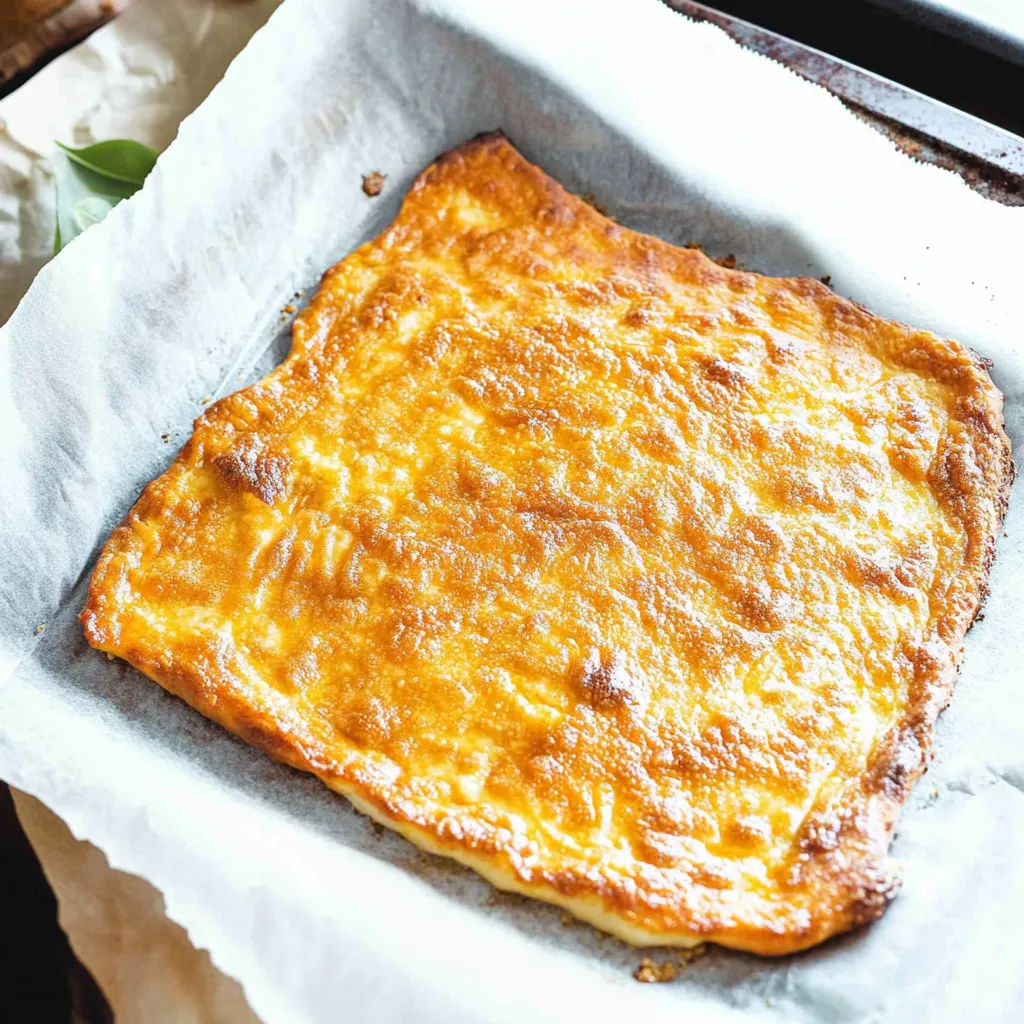 Easy Low Carb Cottage Cheese Flatbread