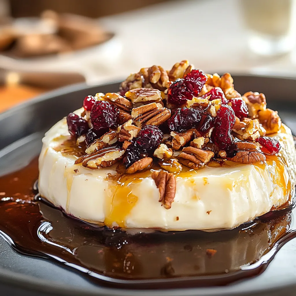 Cranberry Pecan Baked Brie