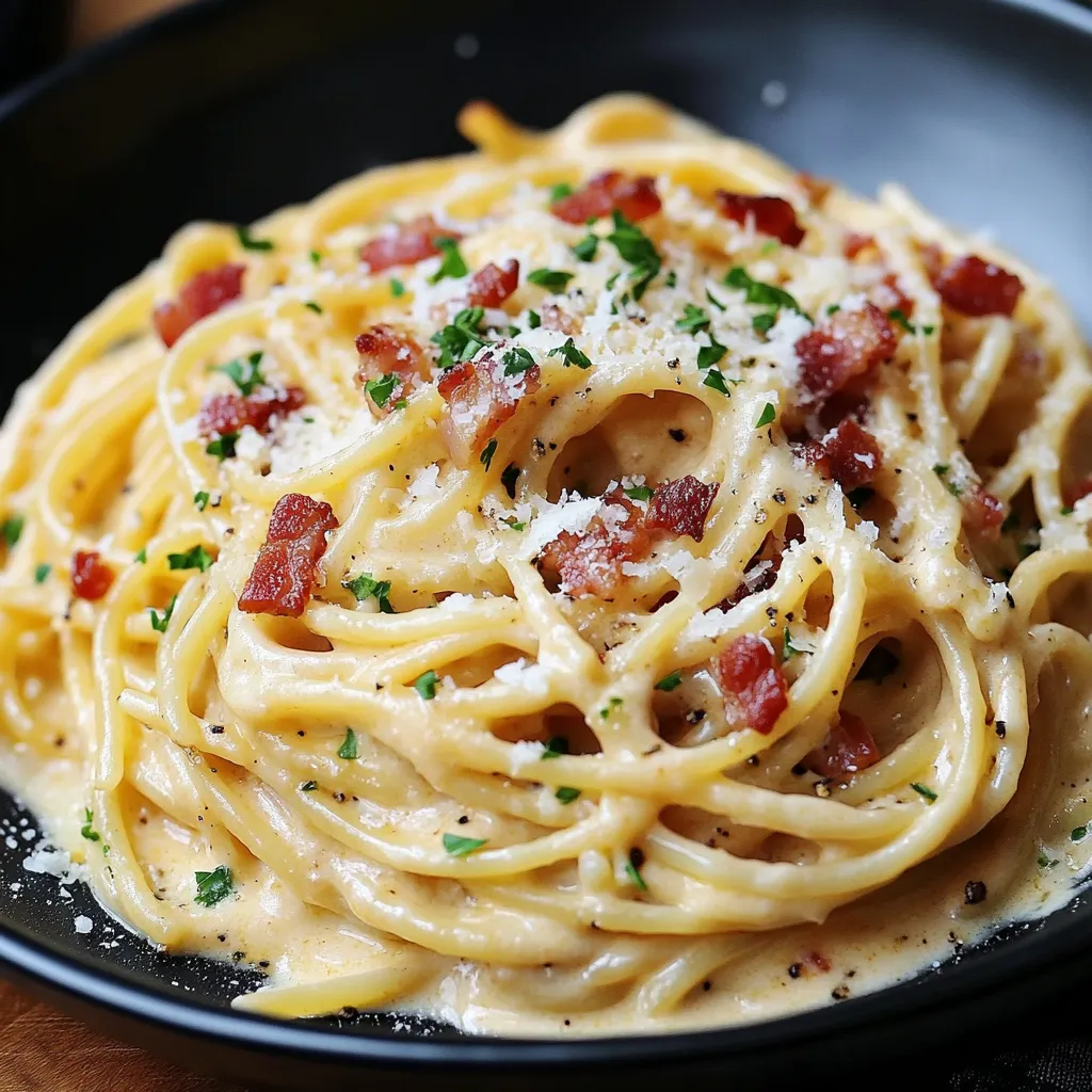 Classic Creamy Bacon Cheese Pasta Bake