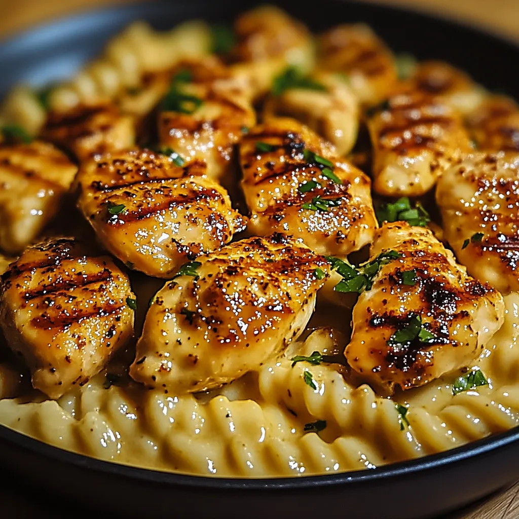 Creamy Parmesan Chicken with Rotini