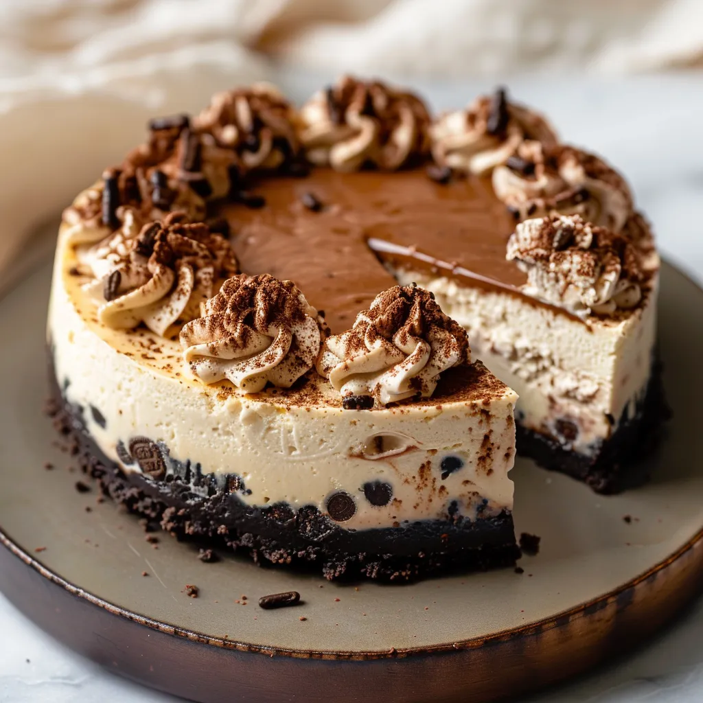 Creamy Coffee Cheesecake