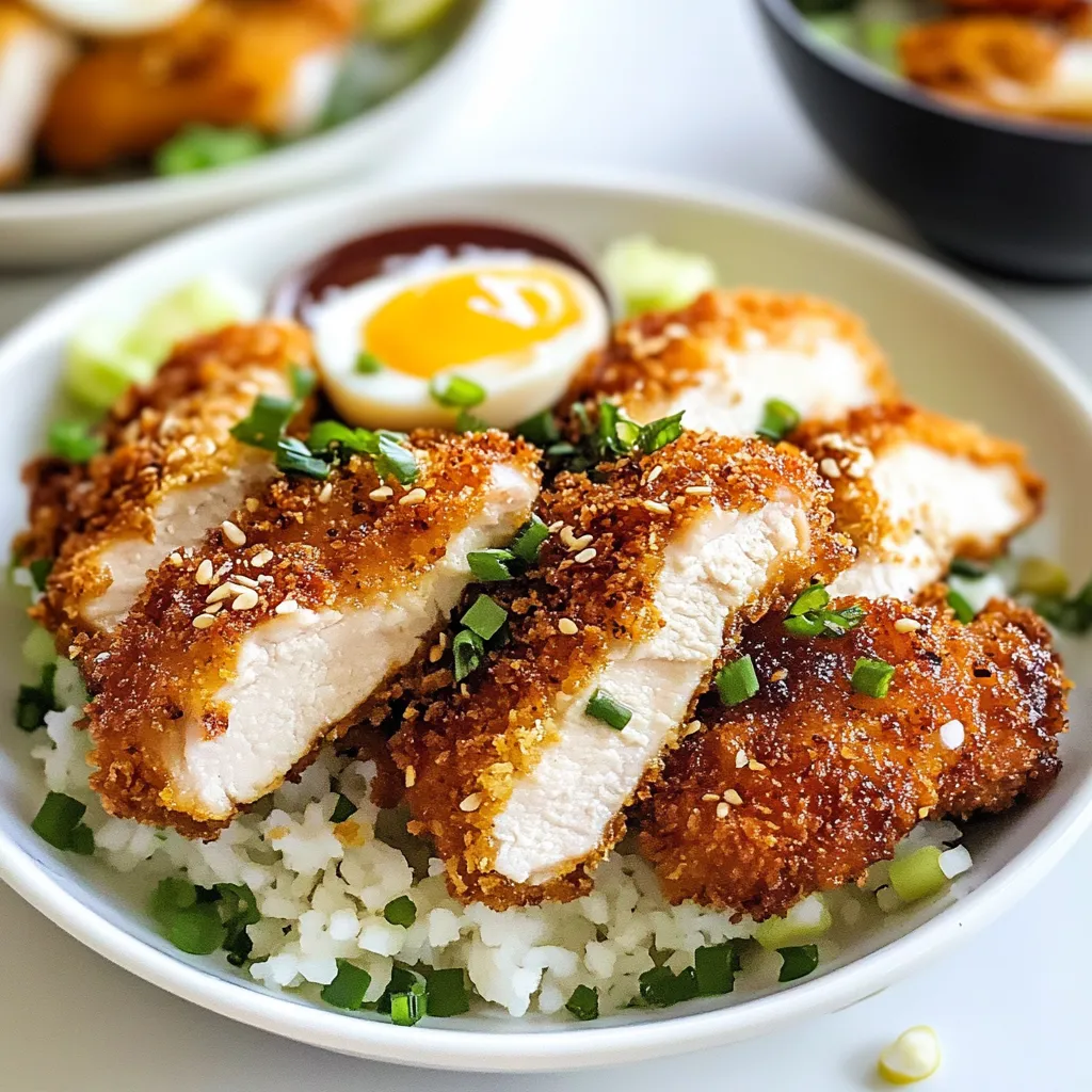 30-Minute Crispy Chicken Katsu