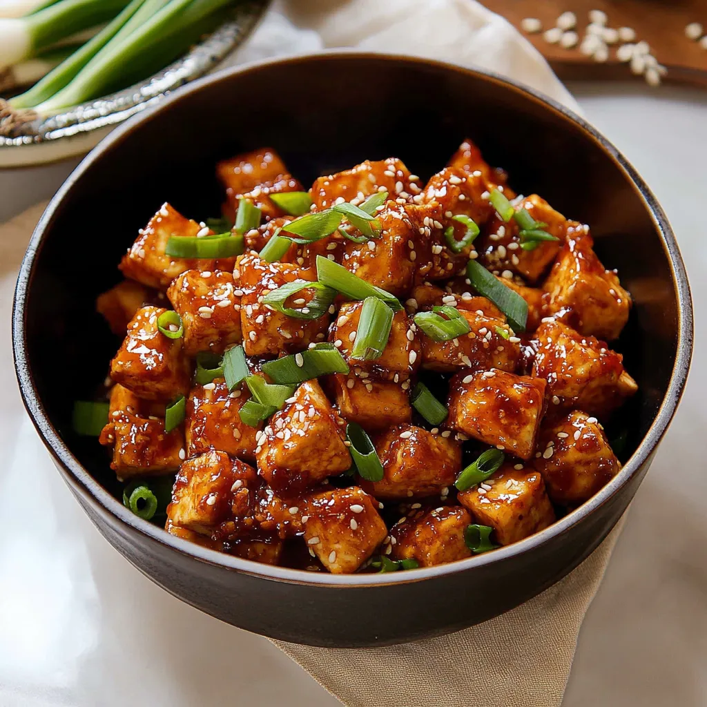 Easy Crispy Chili Crunch Tofu