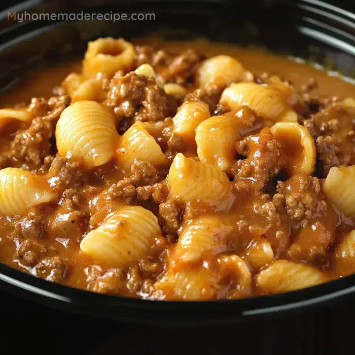 Crock Pot Taco Shells and Cheese (Creamy Slow Cooker Dinner) - My Home Made Recipe
