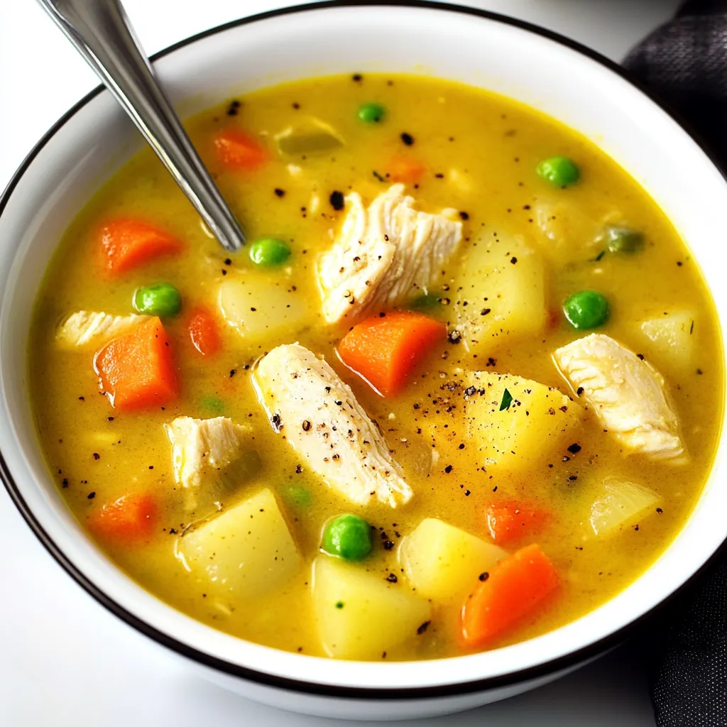 Easy Curry Chicken Soup