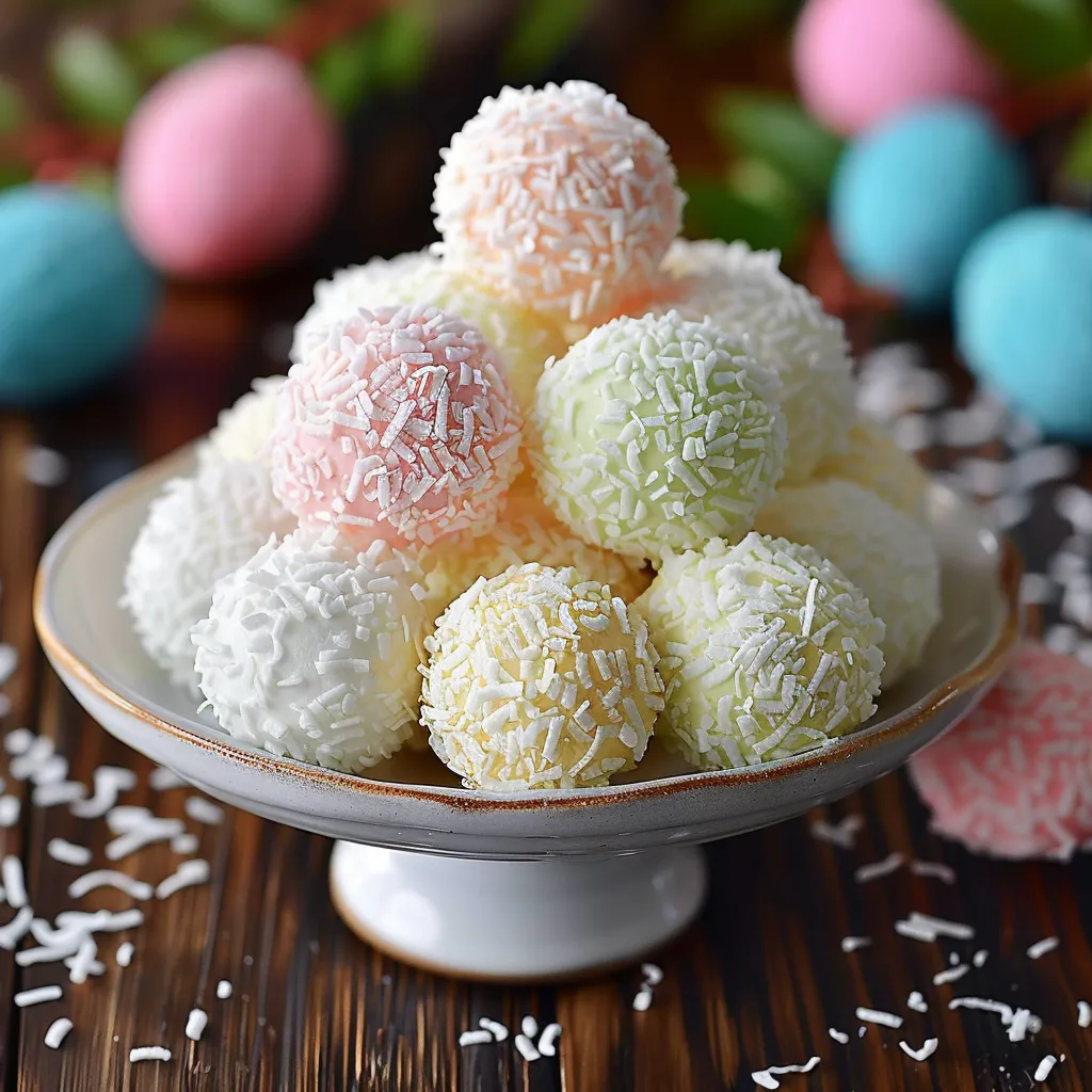 Easter Bunny Coconut Tails