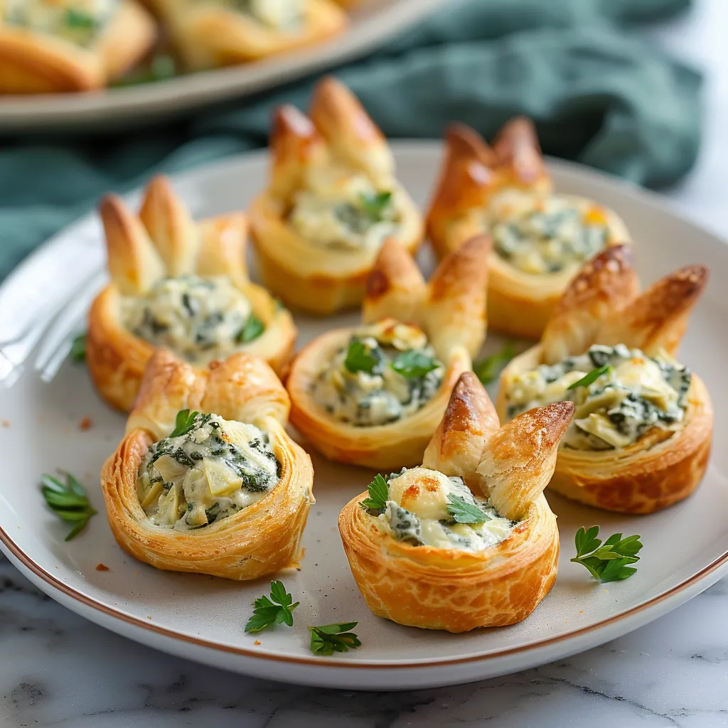 Easter Bunny Crescent Bites