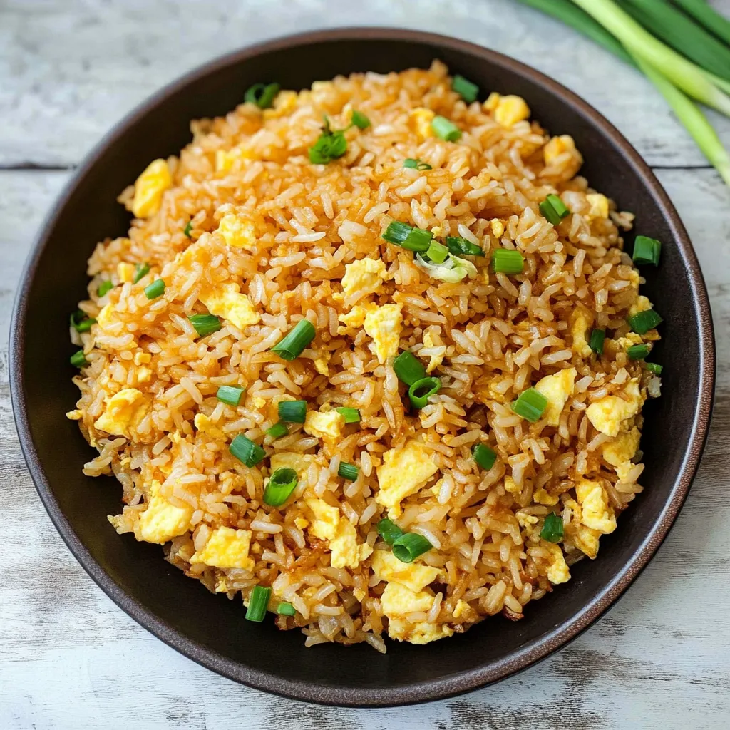 Quick 6-Ingredient Egg Fried Rice