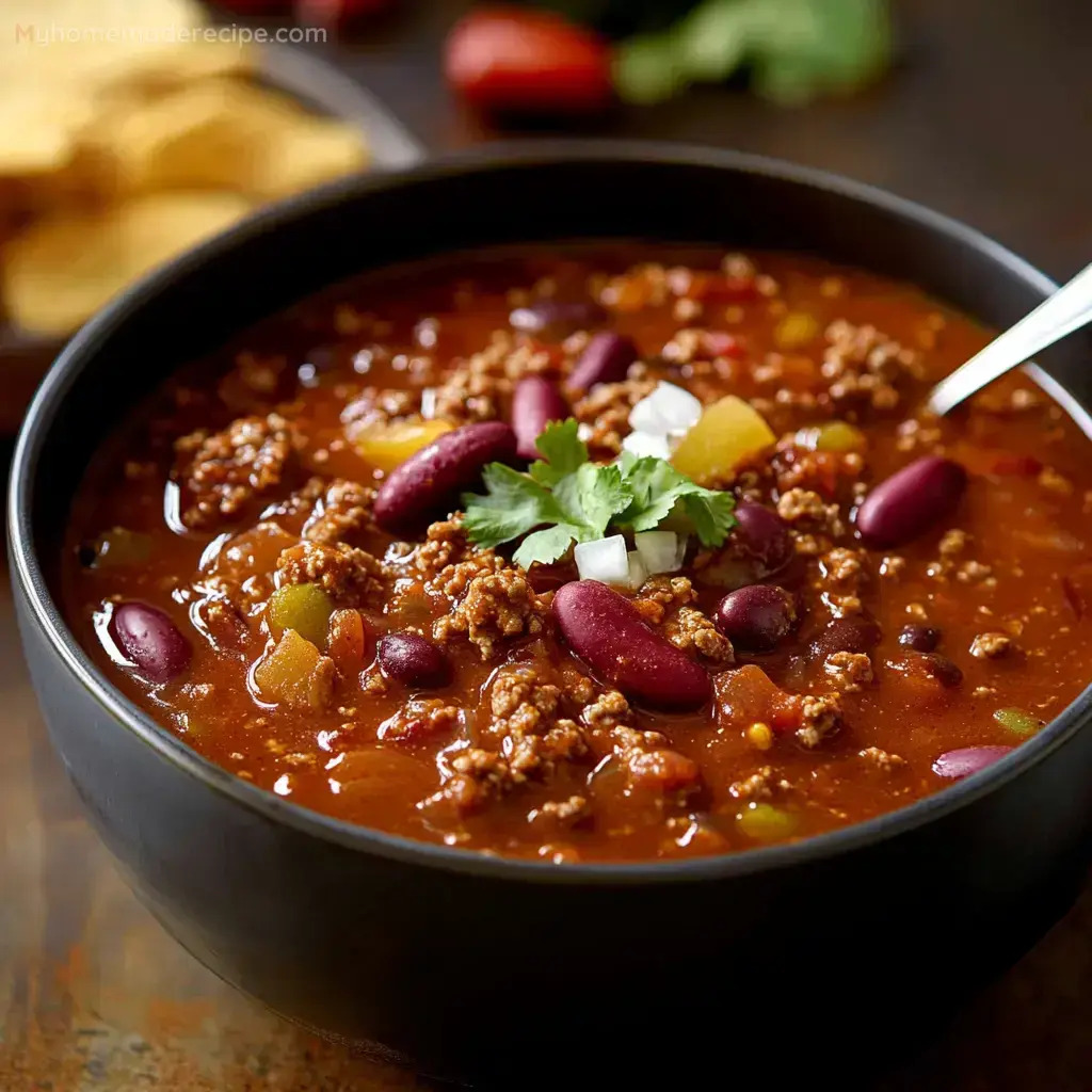 Easy Homemade Wendy's Chili