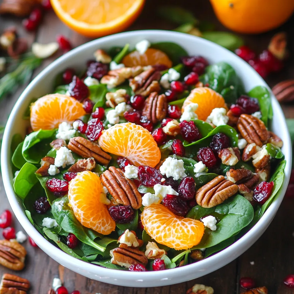 Easy Christmas Salad Recipe with Honey-Mustard Lime Dressing