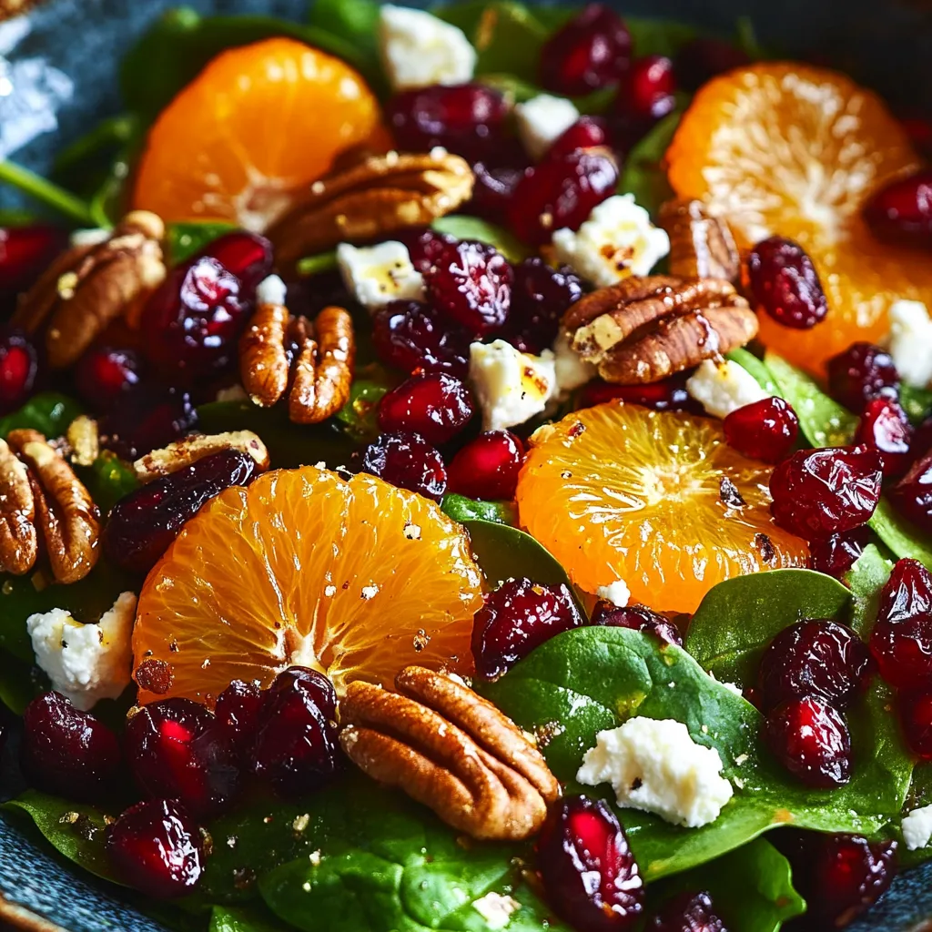 Easy Christmas Salad Recipe with Honey-Mustard Lime Dressing