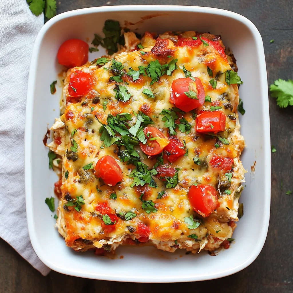 Easy Fiesta Chicken Bake