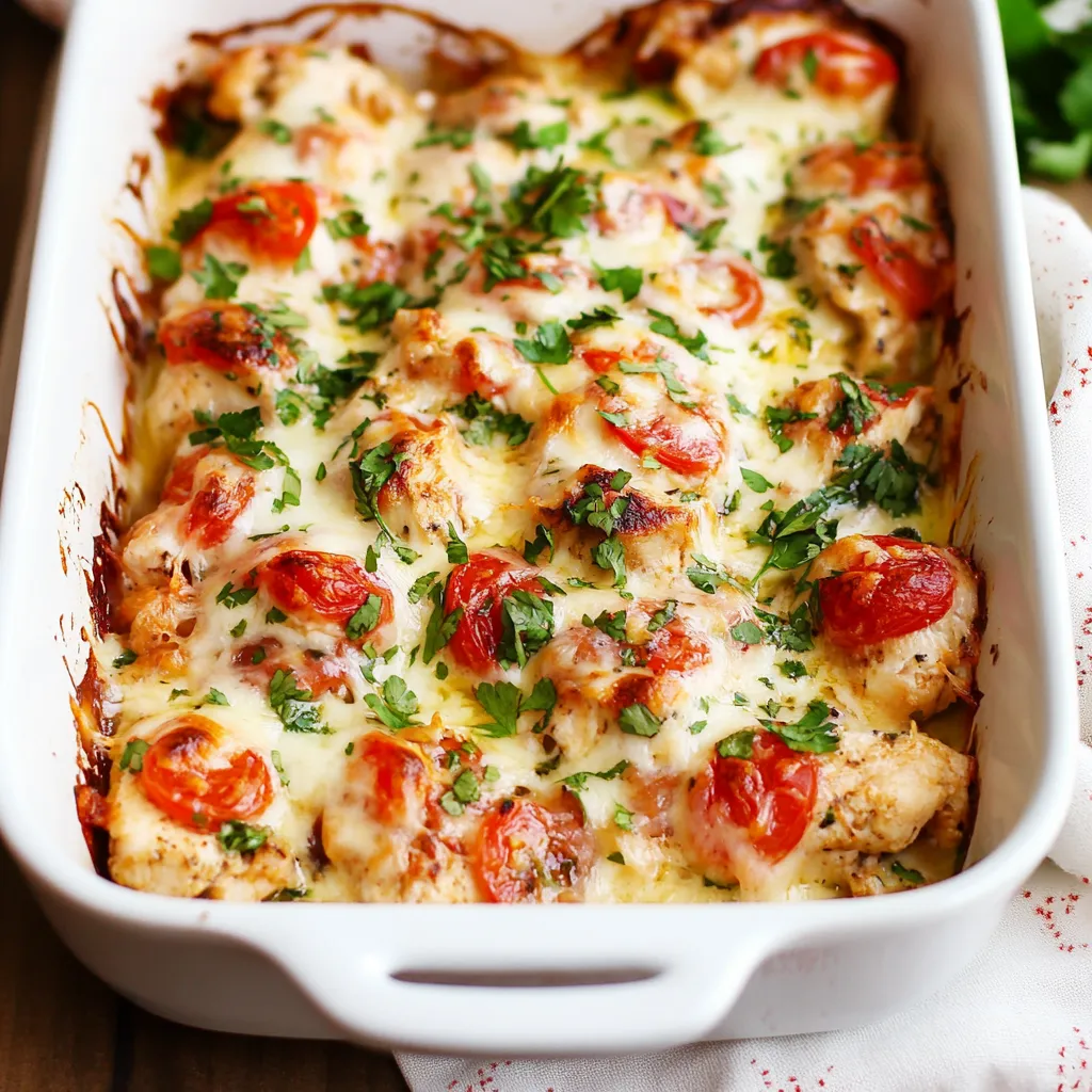 Easy Fiesta Chicken Bake