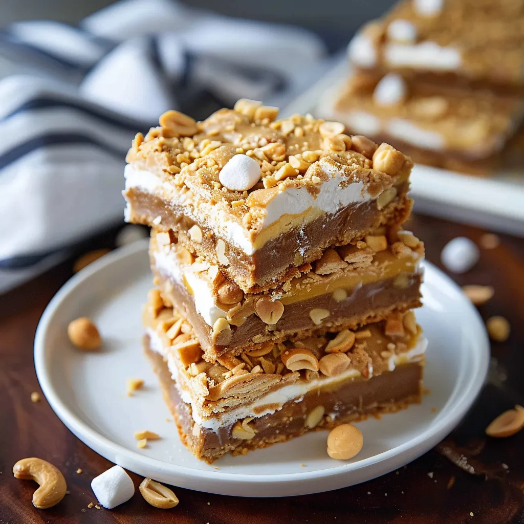Fluffernutter Bars