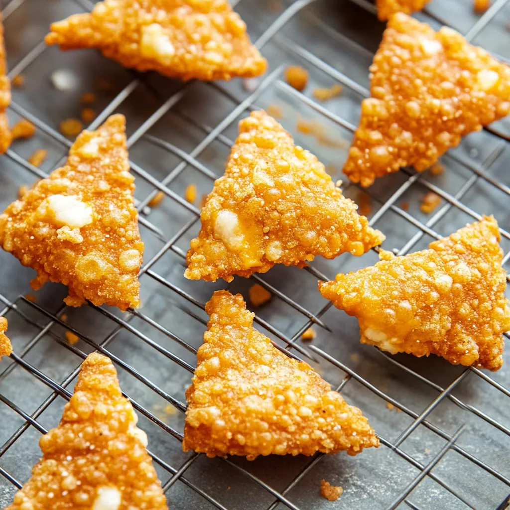 Crispy Cheese Stuffed Doritos