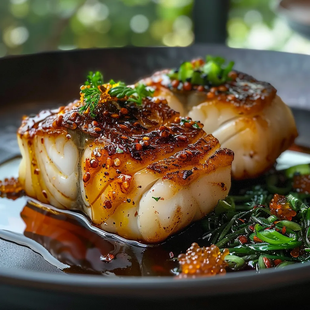 Easy Ginger Soy Glazed Cod
