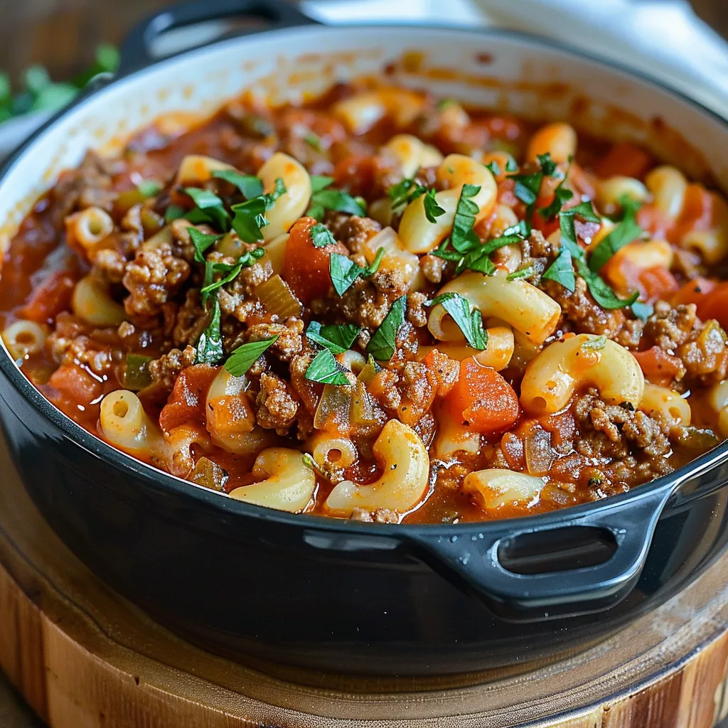 Grandma’s Goulash with Savory Flavors