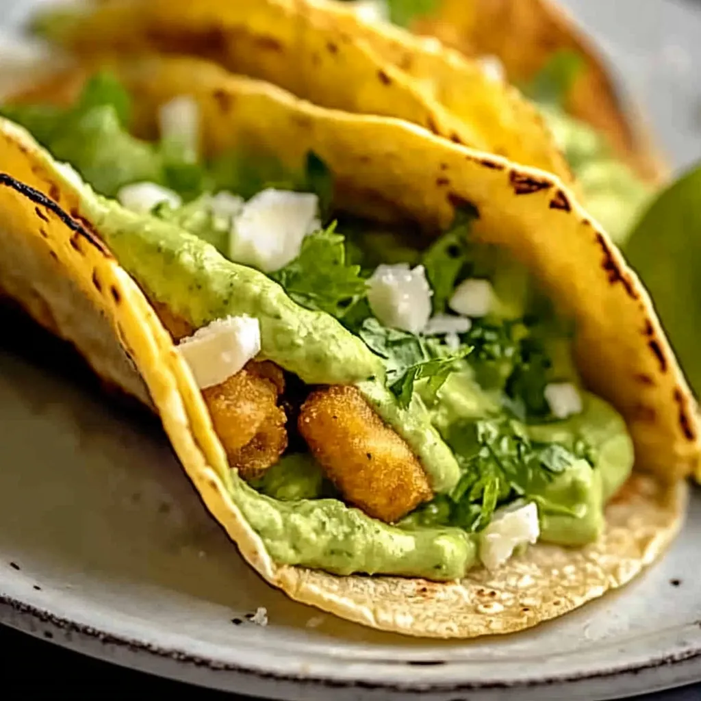 Easy Green Goddess Tacos Recipe with Chickpeas