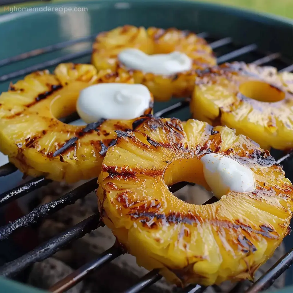 Sizzling Grilled Pineapple Slices