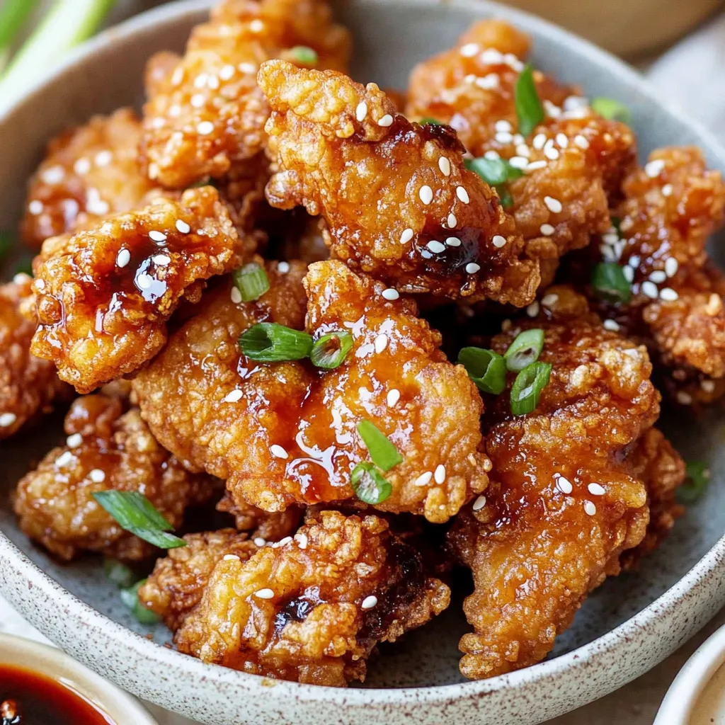 Crispy Hawaiian Garlic Fried Chicken