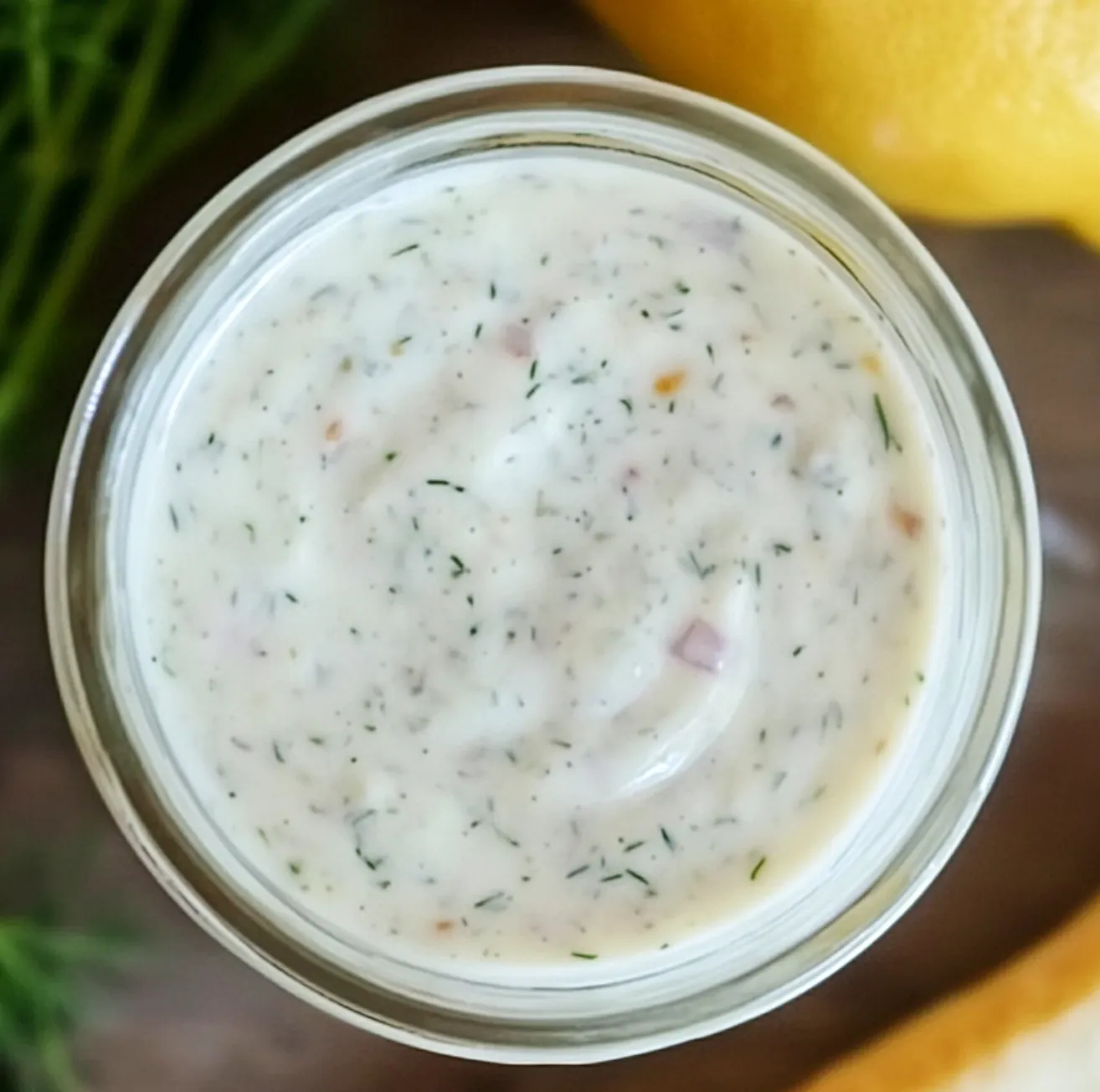 Easy Healthy Greek Yogurt Ranch Dressing