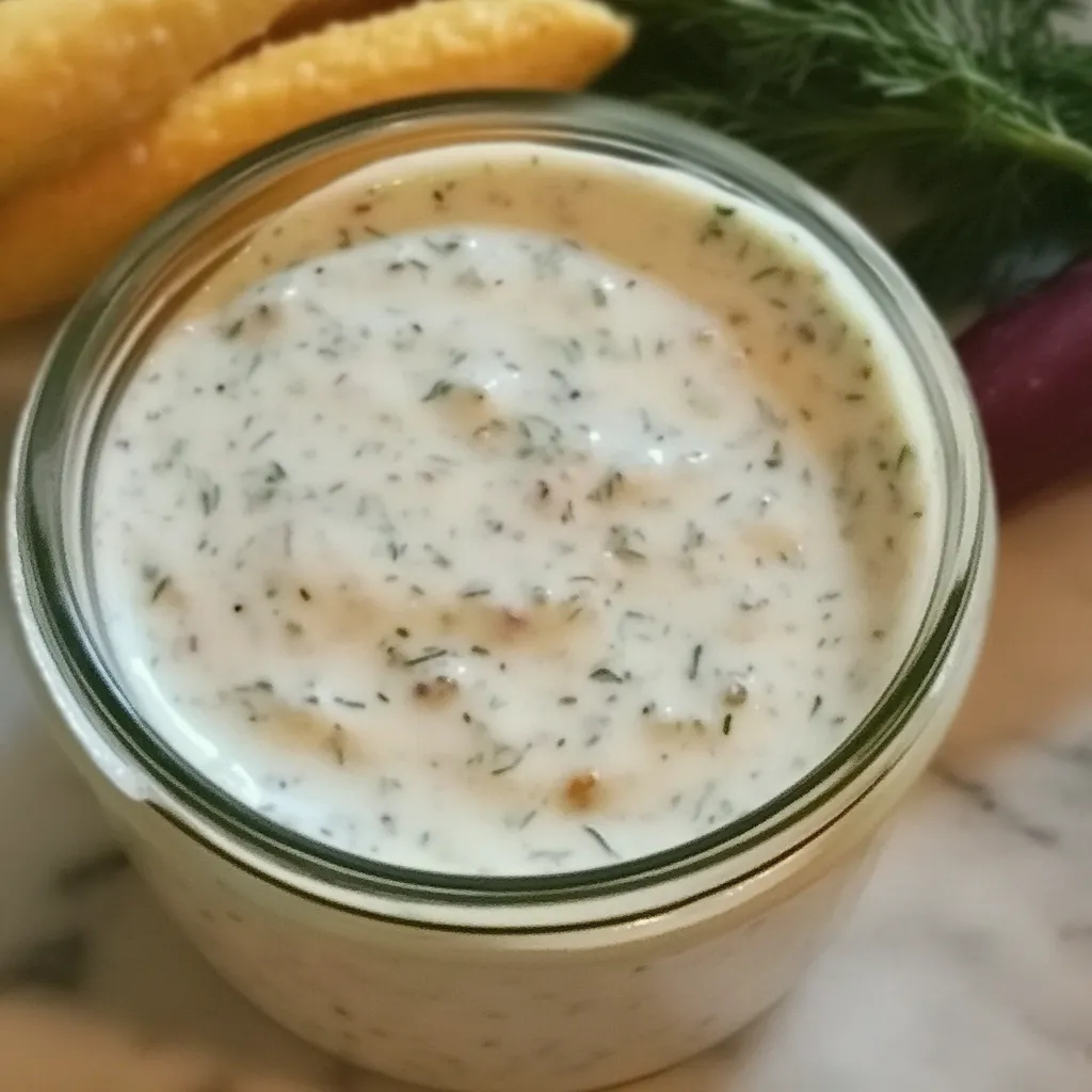 Easy Healthy Greek Yogurt Ranch Dressing