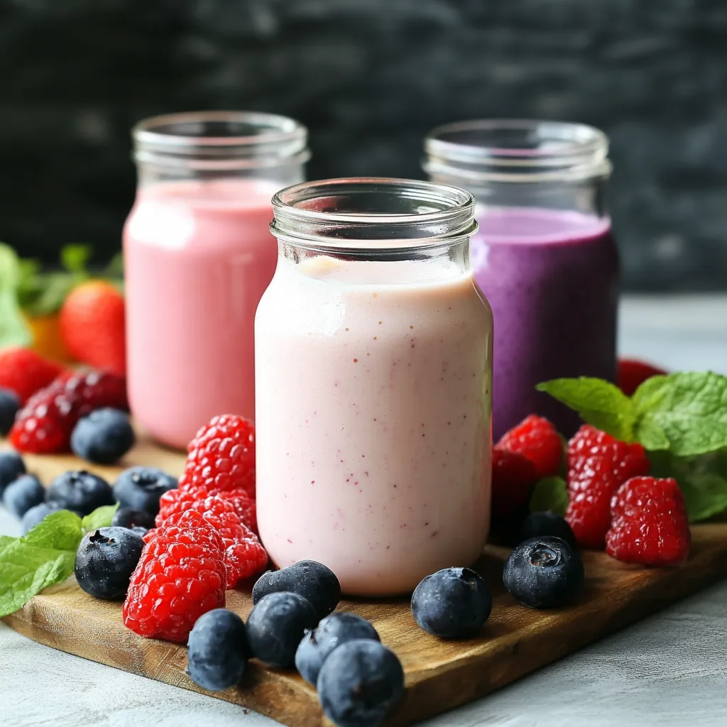 Easy Homemade Drinkable Yogurt