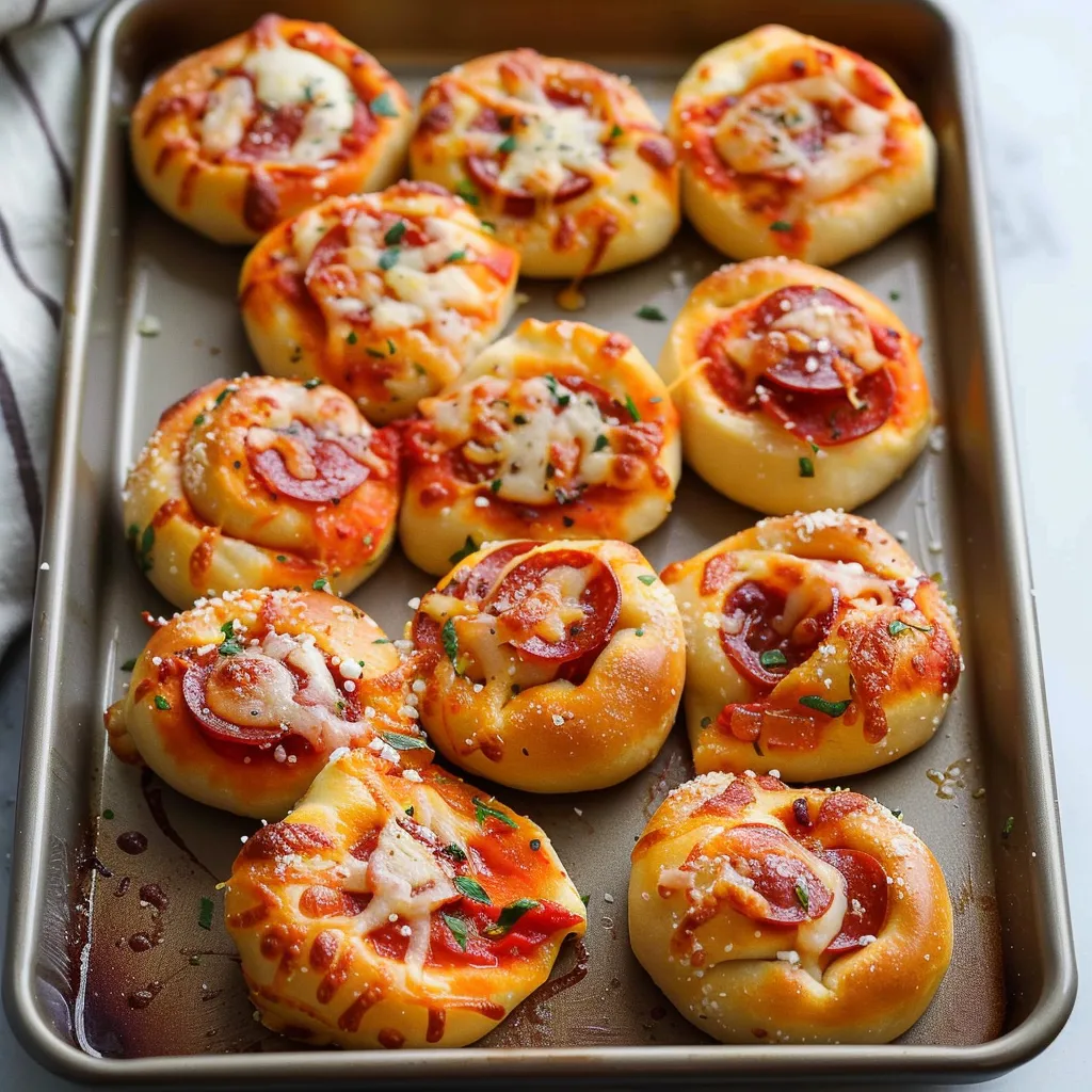 Pepperoni Pizza Rolls