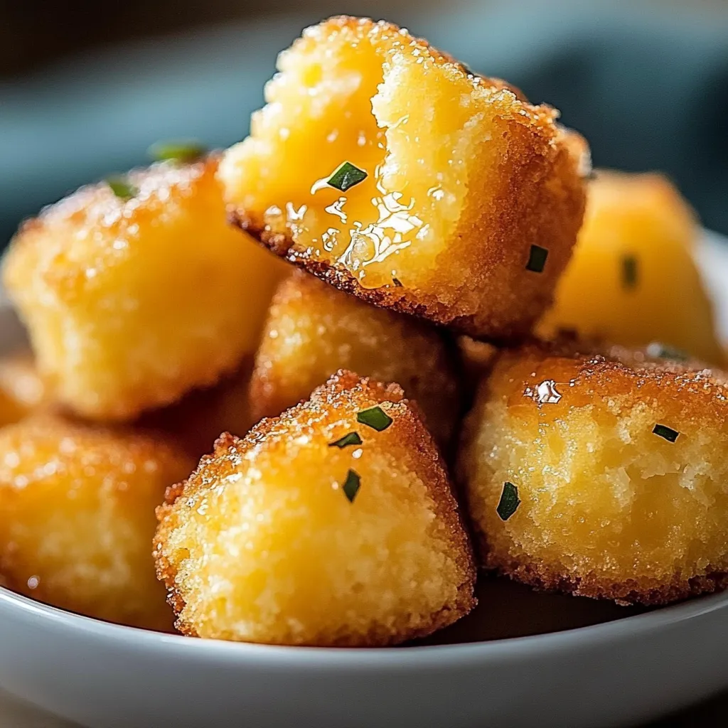 Easy Southern Honey Butter Cornbread Poppers