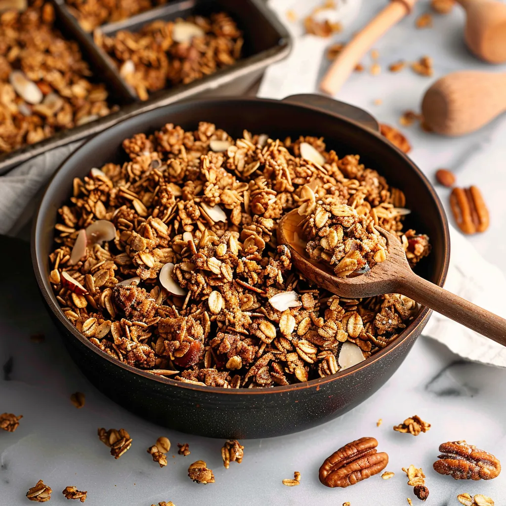 Homemade Honey Pecan Granola