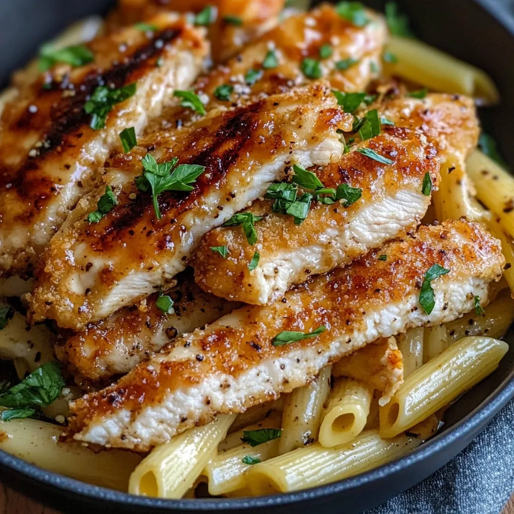 Creamy Honey Pepper Chicken Pasta