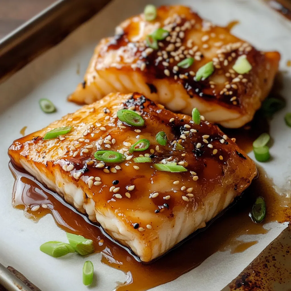 Quick Honey-Soy Glazed Cod
