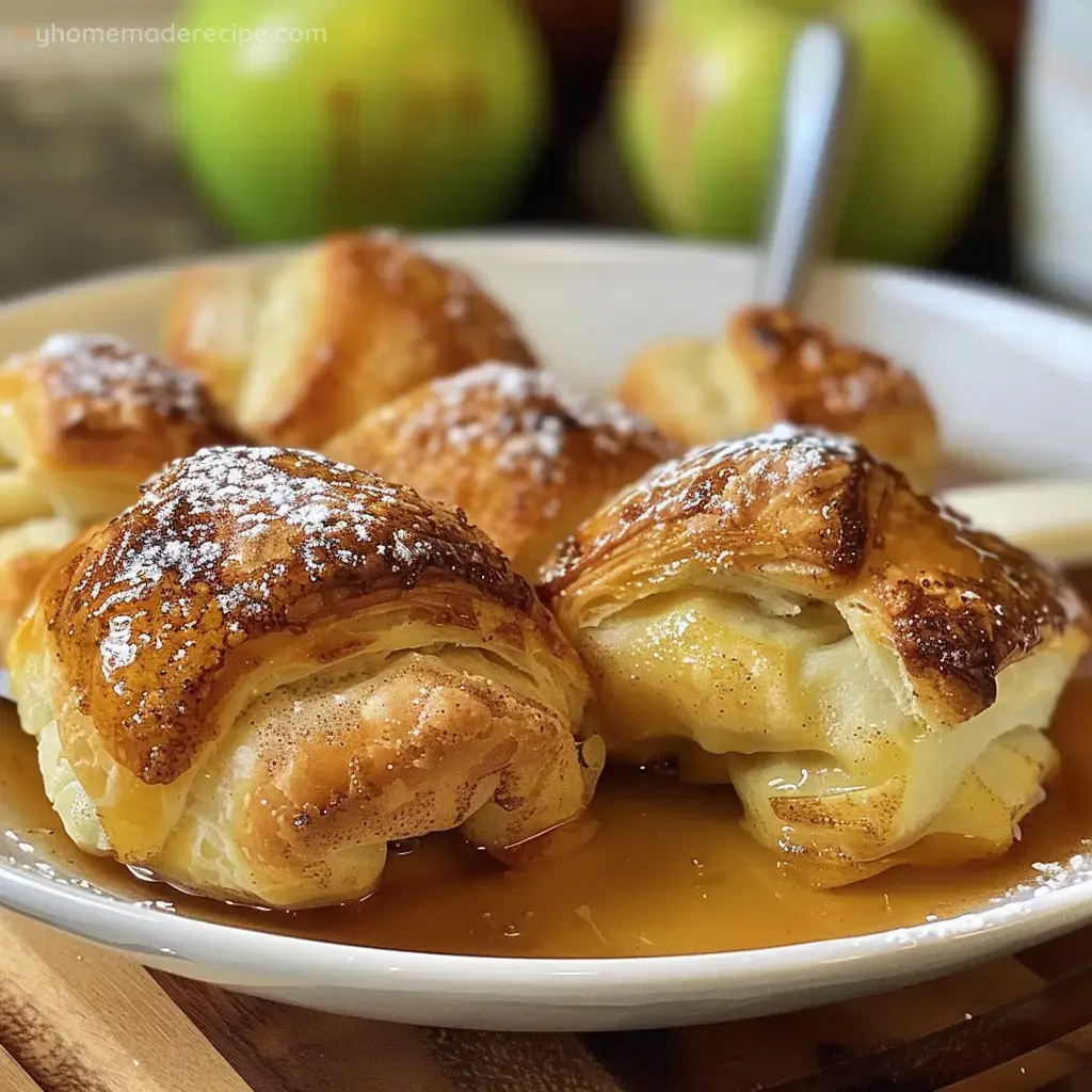 Irresistible Hot Apple Dumplings