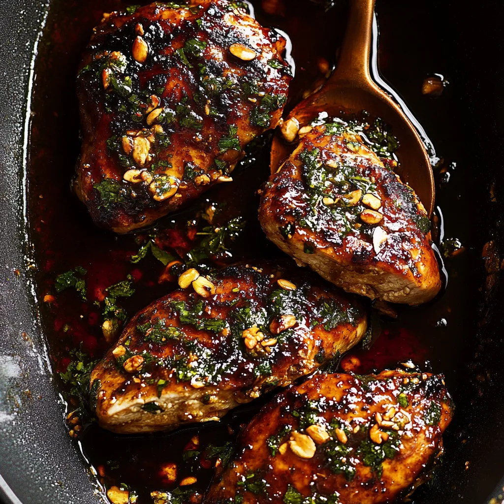 Easy Hot Honey Baked Chicken Breasts