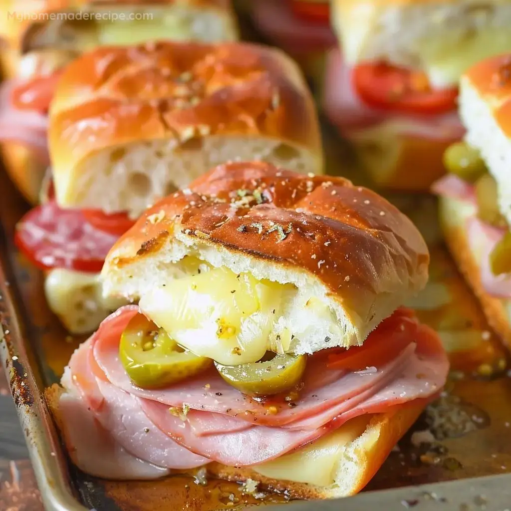 Simple Hot Italian Sub Sliders