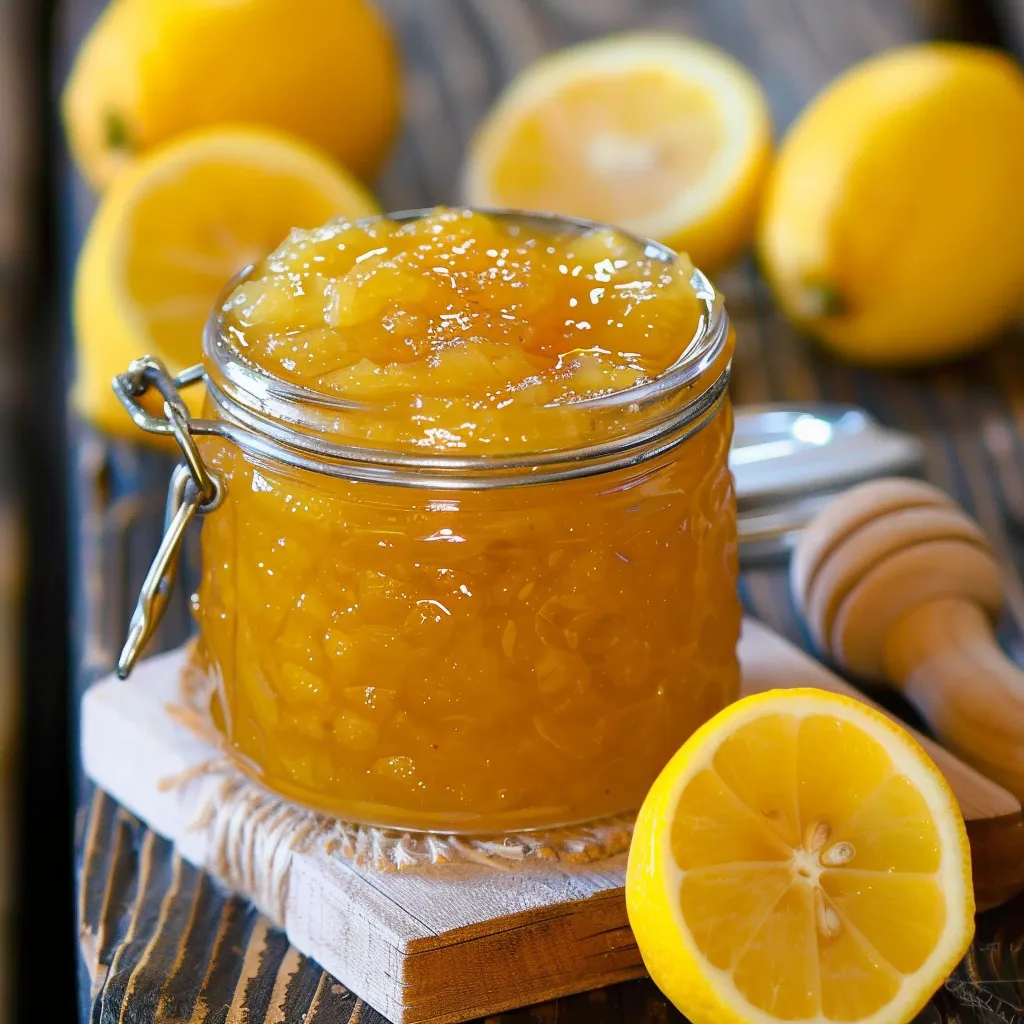 Italian Lemon Jam with a Citrus Twist