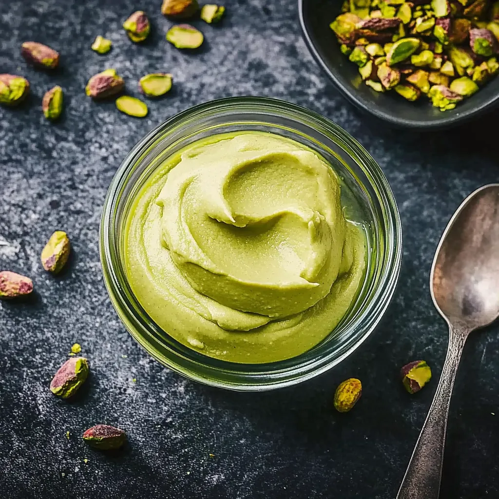 Homemade Italian-Style Pistachio Cream